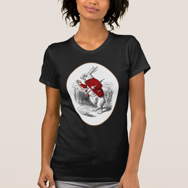 I'm Late, I'm Late T-Shirt (Front)