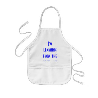I'm learning from the best--my Dad Kids' Apron