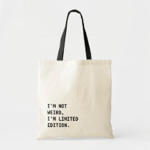 I'm Limited Edition Library Book Tote