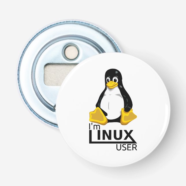 I'm Linux User Bottle Opener (Front)
