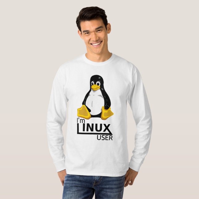 I'm Linux User T-Shirt (Front Full)