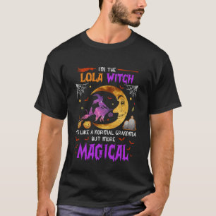 I'm Lola Witch Filipino Grandma Magical Halloween T-Shirt