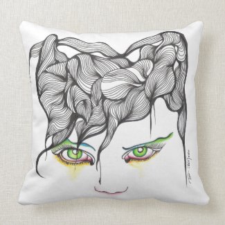 I'm Looking Through You throwpillow