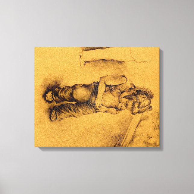 I'm Lost Canvas Print (Front)