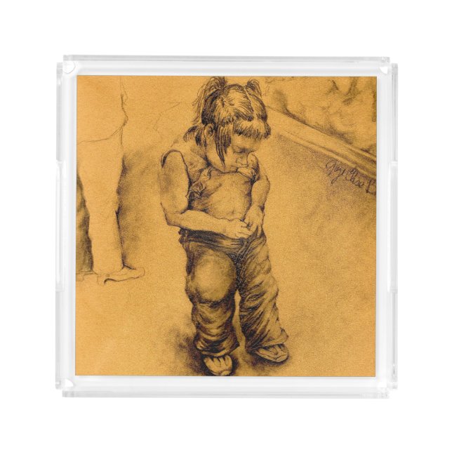 I'm Lost in Le Tianguie, Mexico Acrylic Tray (Front)