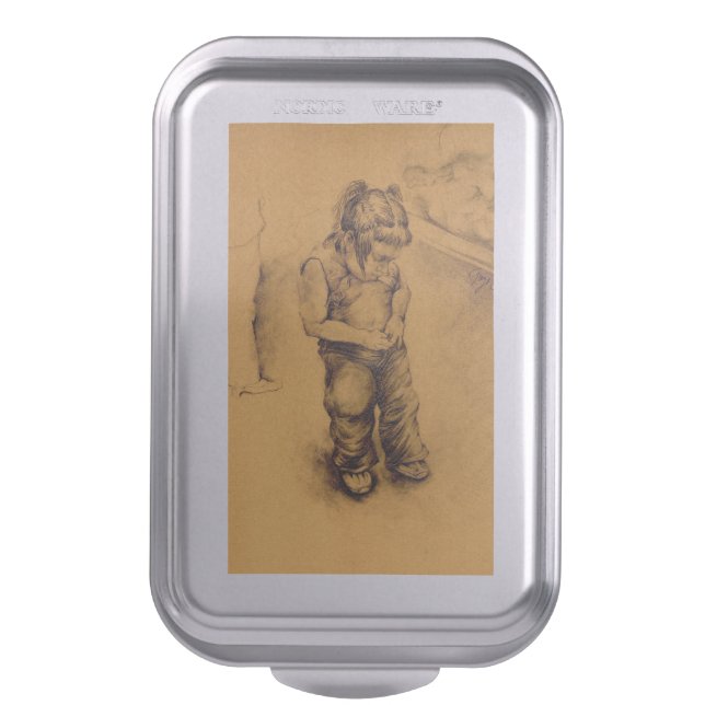 I'm Lost in Le Tianguie, Mexico Cake Pan (Front Vertical)