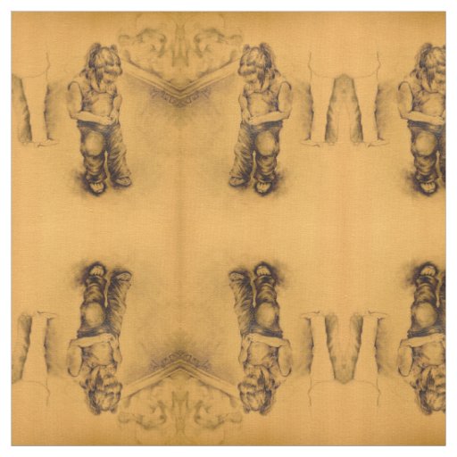 I'm Lost in Le Tianguie, Mexico Fabric