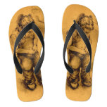 I&#39;m Lost in Le Tianguie, Mexico Flip Flops