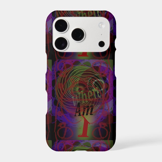 I'm Lost  Iphone Case (Back)