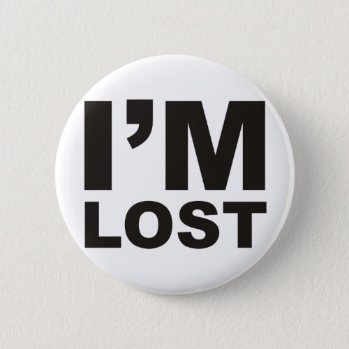 Im Lost Products  Designs Button