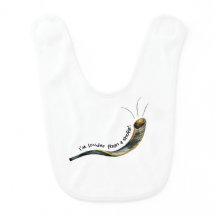 I'm Louder Than a Shofar Rosh Hashanah Baby Bib