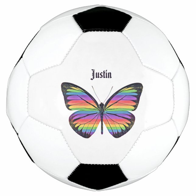 I'm Loved Butterfly Soccer Ball (Front)