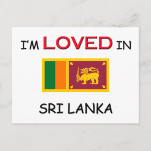 I'm Loved In SRI LANKA Postcard