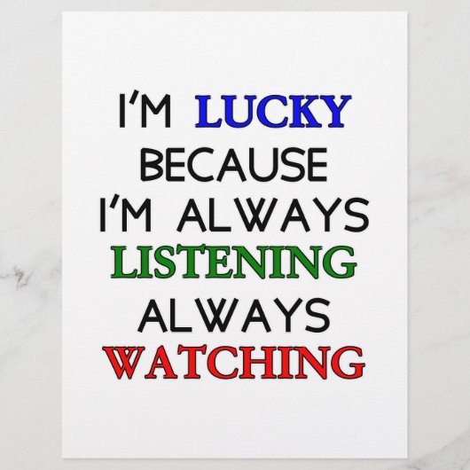 I'm Lucky (Front)