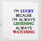 I'm Lucky (Front/Back)
