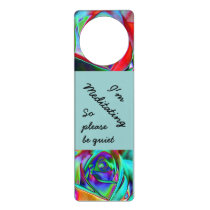 I'm Meditating - door hanger I'm Meditating - door hanger