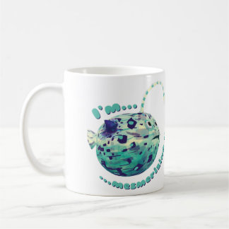 I'm Mesmerizing... The puffer-lamp-fish realized. Coffee Mug