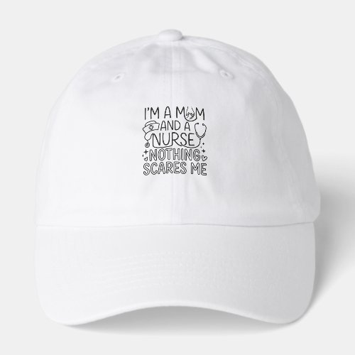 Im Mom And Nurse Minimalist Nurse Mom Gift Hat