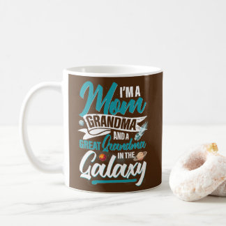 I'm Mom Grandma and Cute Great Grandma Funny Coffee Mug