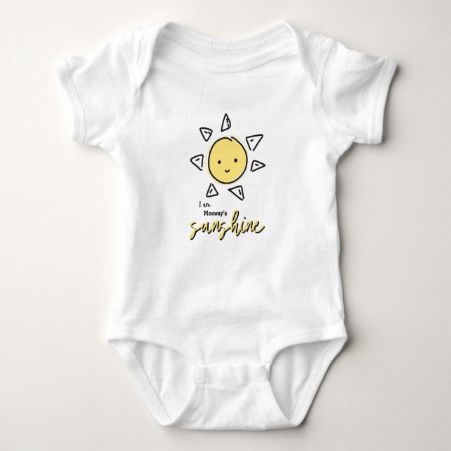 I'm mommy's sunshine - toddler's and baby's shirt (Front)