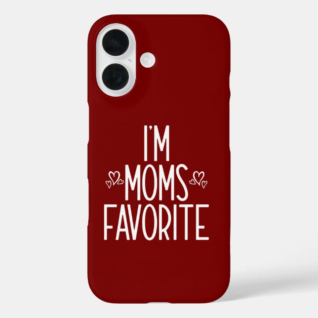 I'm Moms Favorite Case-Mate iPhone Case (Back)