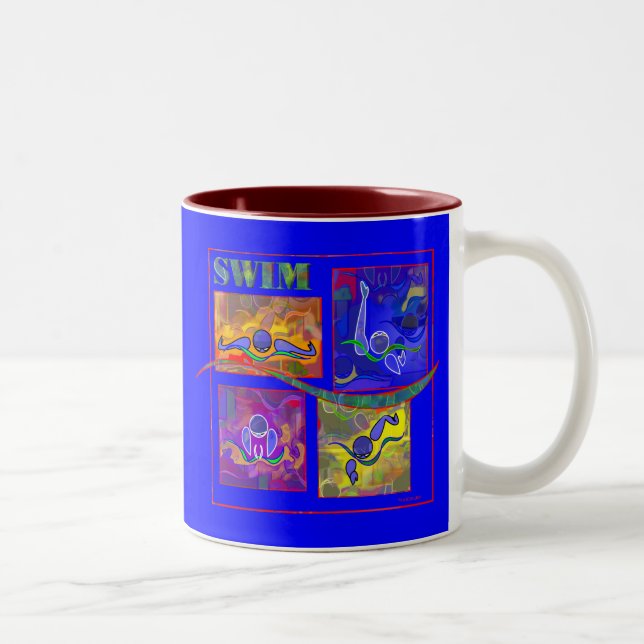 IM Morning Colorful Swim Mug (Right)