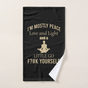 Bolso espiritual Mindfulness Namaste corazón Hipster 4538 Peace Love and yoga