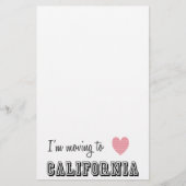 I'm Moving To California (Front)