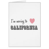 I'm Moving To California (Front)