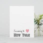 I'm Moving To New York (Standing Front)