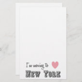 I'm Moving To New York (Front/Back)