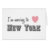 I'm Moving To New York (Front Horizontal)