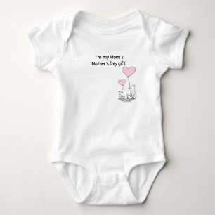 I'm My Mom's Mother's Day Gift - Baby Fox Baby Bodysuit
