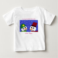 I'M MY UNCLE'S FAVORITE LITTLE FLAKE BABY TEE