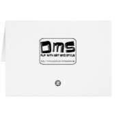 i'm never blue with you card (Back Horizontal)