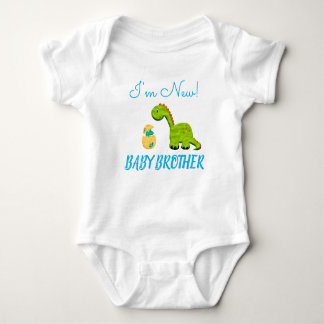 I'm new baby brother bodysuit