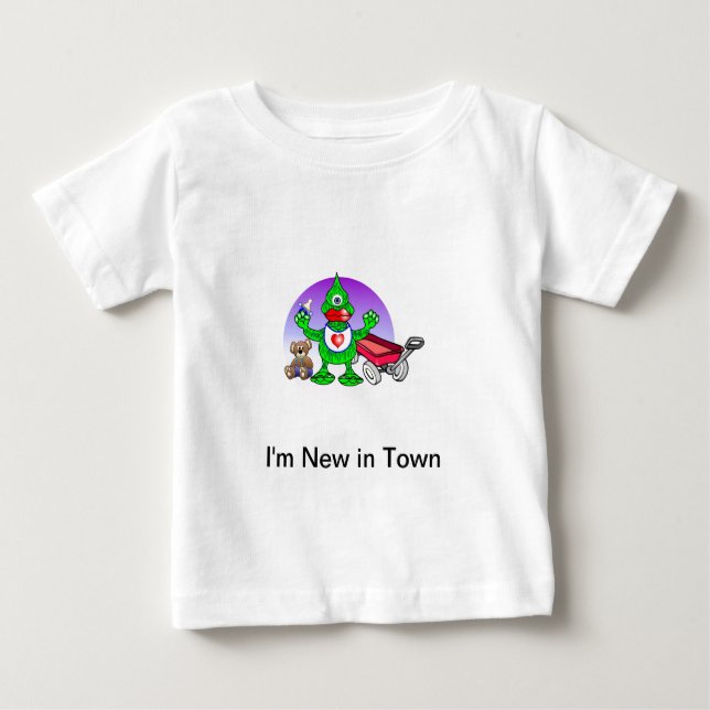 I'm New in Town Infant T-Shirt (Front)