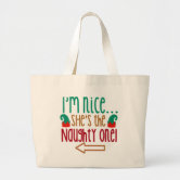 The Grinch Naughty and Nice Large Tin Tote