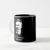 I'm Nietzsche, Bietzsche! Two-Tone Coffee Mug (Front Left)