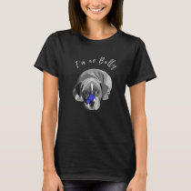 Im No Bully Pit Bull Puppy And Butterfly T-Shirt