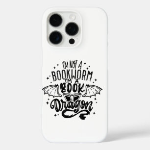 I'm Not A Bookworm I'm A Book Dragon Fantasy Book  iPhone 16 Pro Case
