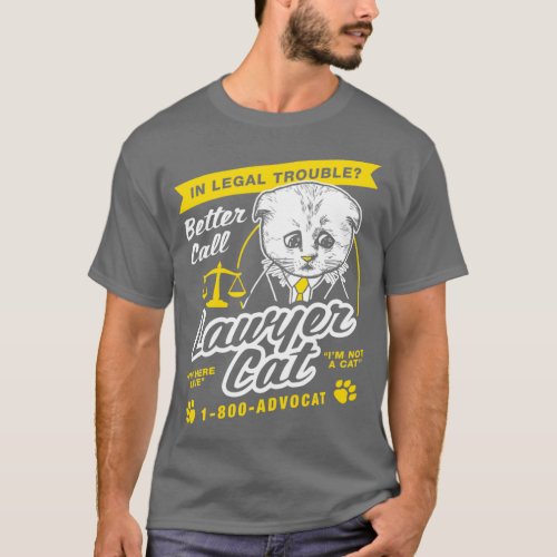 Im Not A Cat Filter Lawyer  T_Shirt