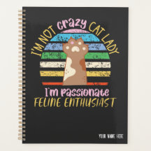 I'm not a crazy cat lady | funny cat pun