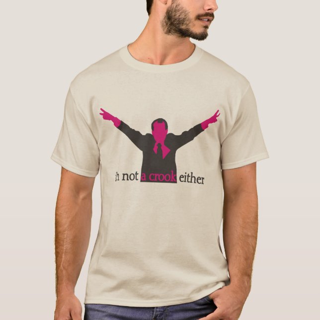 i'm not a crook either - Magenta T-Shirt (Front)