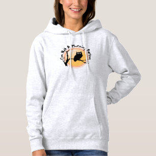 I'm Not A Morning Person funny owl quote Hoodie