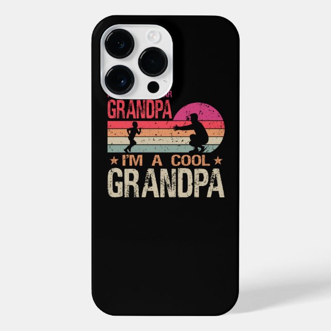 I'm Not A Regular Grandpa I'm A Cool Grandpa Vinta iPhone Case (Back)