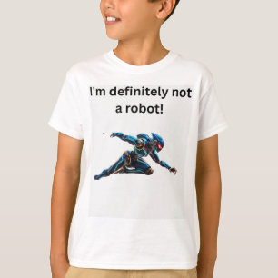 "I'm Not a Robot" Humor Tee
