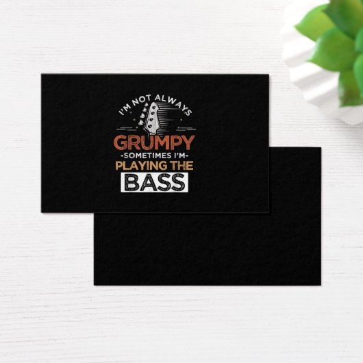 I'm Not Always Grumpy Sometimes I'm Playing The Ba (Desk)