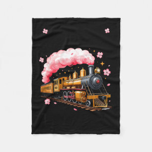 I'm Not Always Train Wreck Just Kidding Toot Funny Fleece Blanket