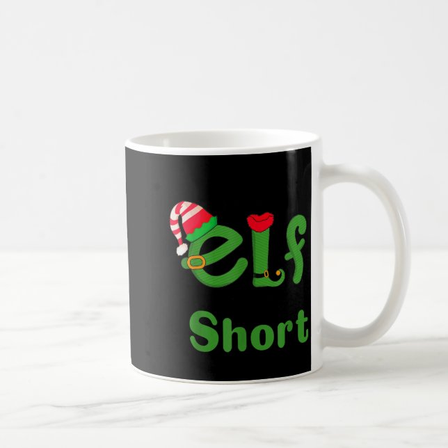 .i'm Not An Elf Im Just Short,funny Christmas 2025 Coffee Mug (Right)